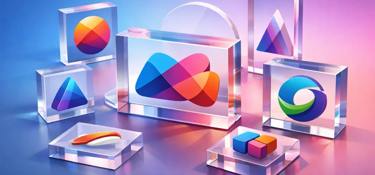 Acrylic Display Blocks With Logo That Perform