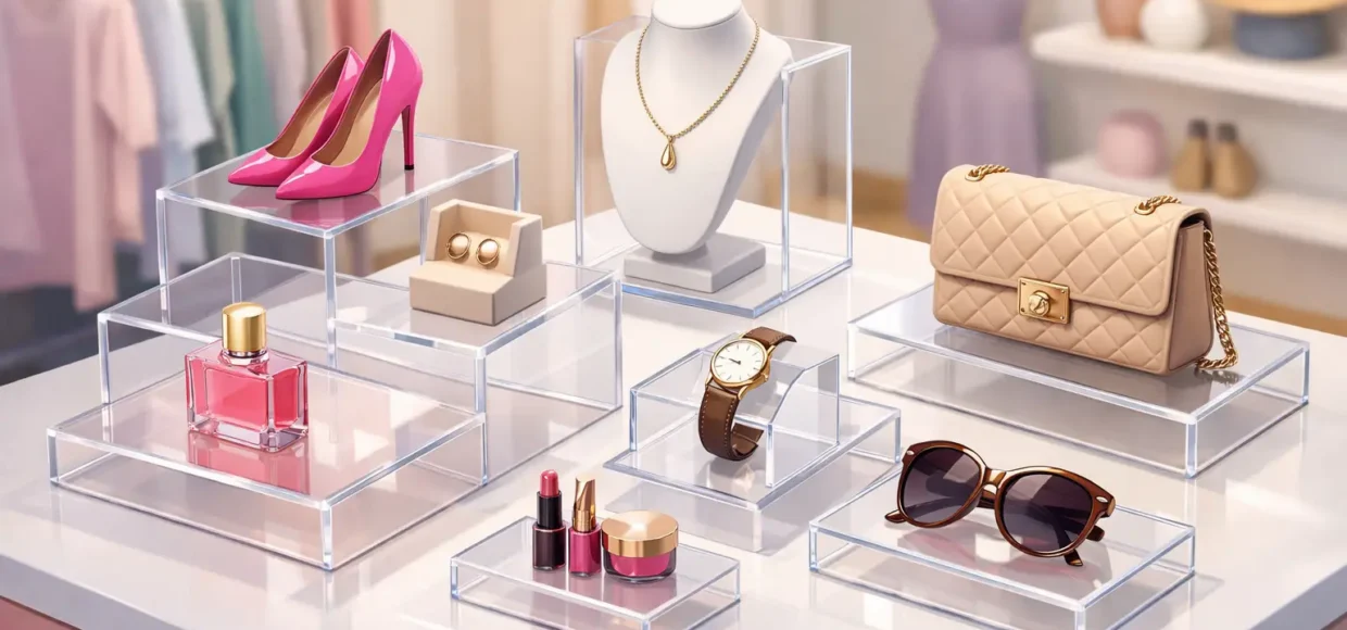 Best Acrylic Display Risers for Boutiques