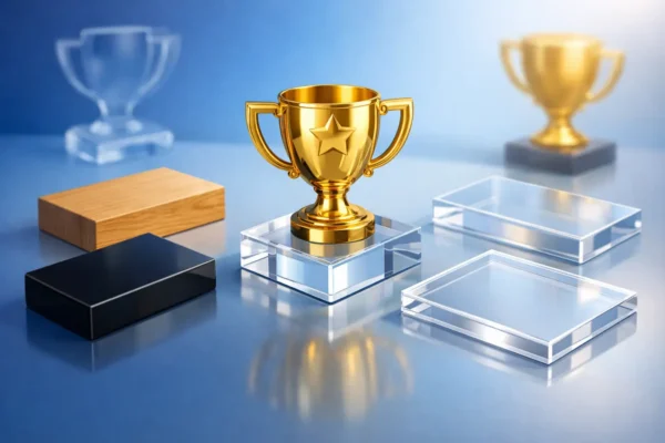 Choosing an Acrylic Trophy Display Base