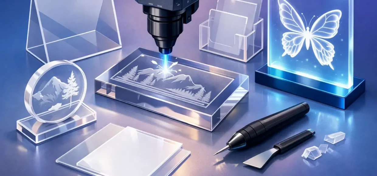Custom Acrylic Engraving Guide for Displays