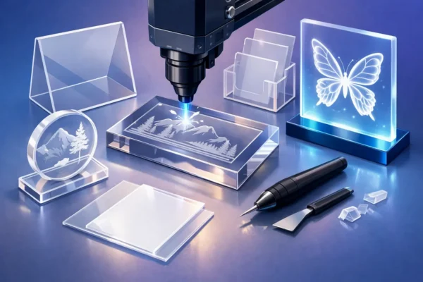 Custom Acrylic Engraving Guide for Displays