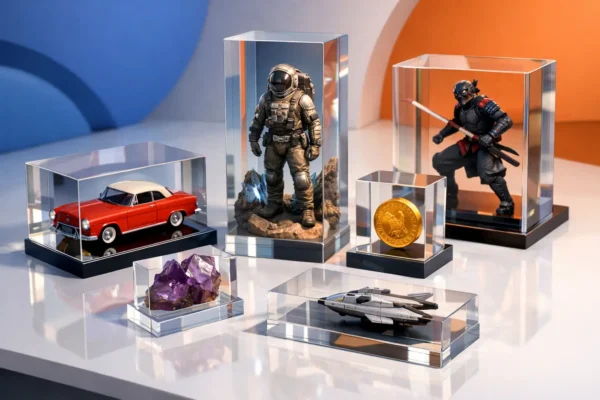 How to Display Collectibles With Acrylic Blocks