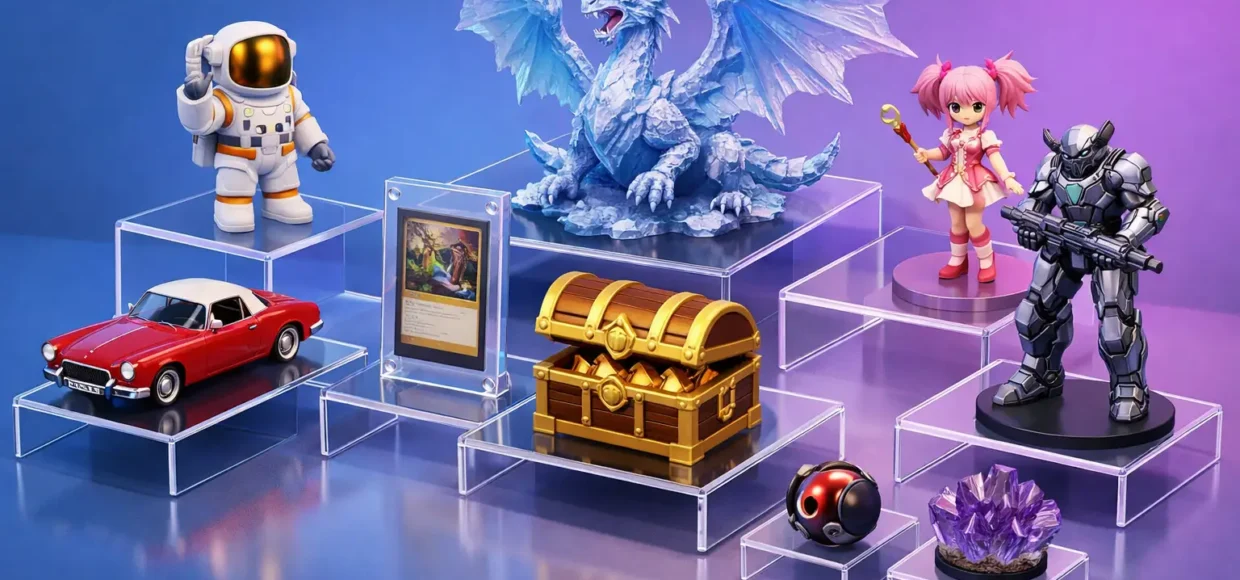 How to Display Collectibles With Acrylic Risers