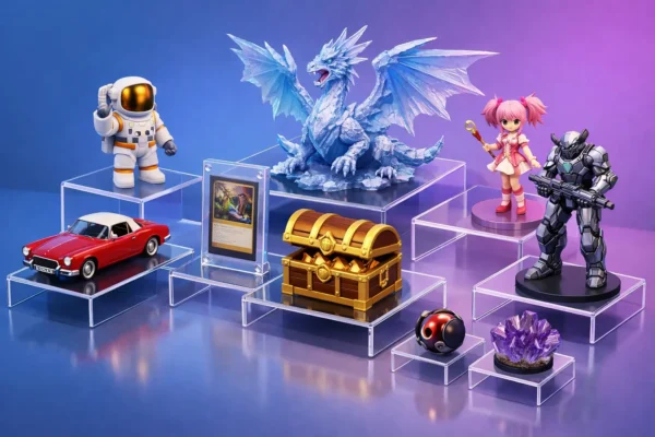 How to Display Collectibles With Acrylic Risers